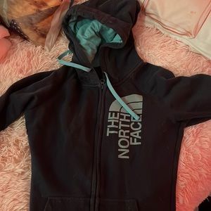 the north face zip up hoodie